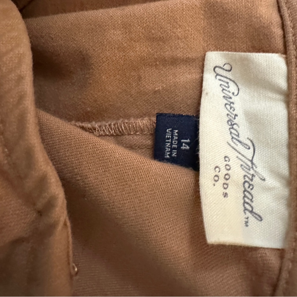 Universal Thread Camel Button-Front Jumpsuit - image 7